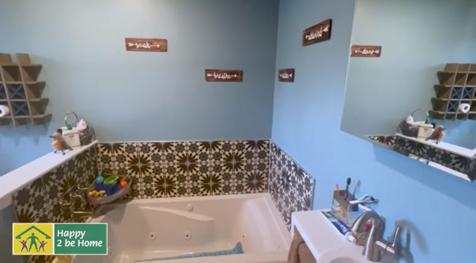 New bathroom for Candace.